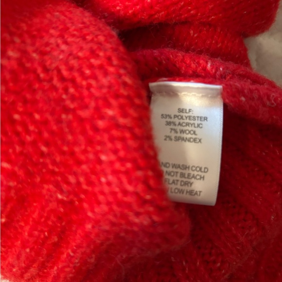 Vici red sweater NWOT - Picture 3 of 4